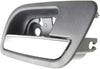 For GMC Yukon Interior Door Handle Rear, Passenger Side Black Bezel W/Chrome Lever 2007-2014 | Trim: All Submodels | GM1553109 | 15939084