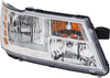 Headlight Compatible with 2009-2020 Dodge Journey OE Comparable, with Bulb(S), Composite Passenger Side