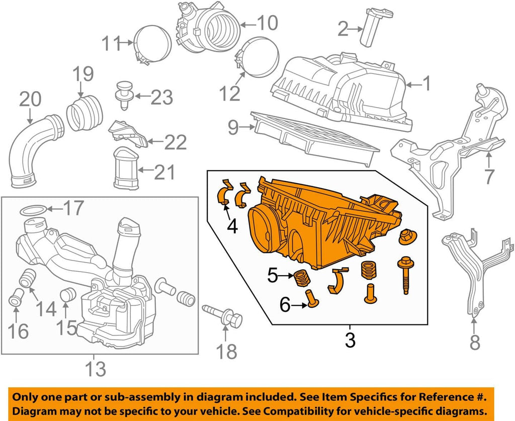 Genuine Parts - Case Set, A/Clnr (17201-R1B-A00)