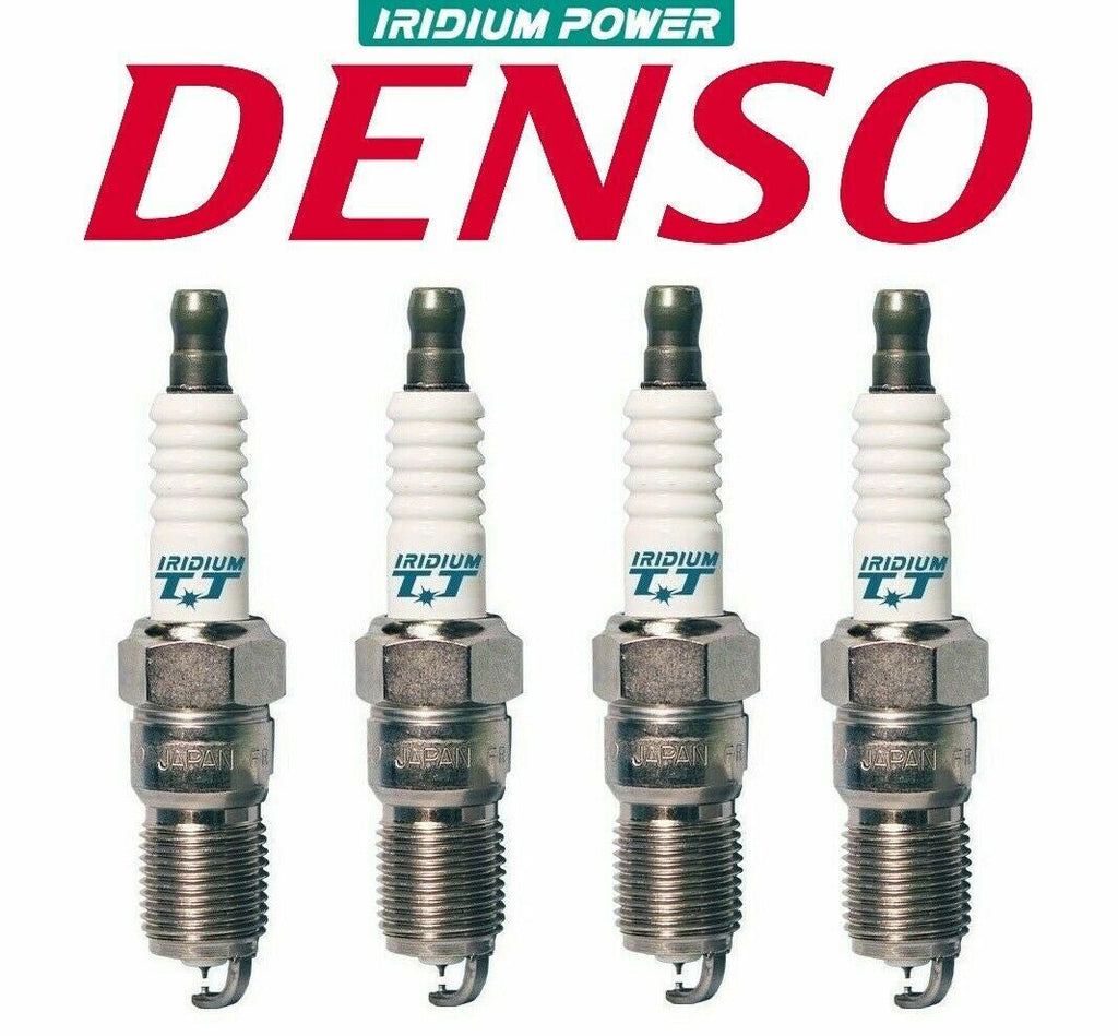 Set of 4 Spark Plugs 4713 Denso Iridium TT for Buick Chevy Ford Pontiac Mercury