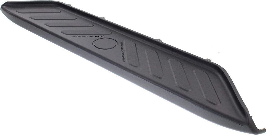 Rear Bumper Step Pad Compatible with NISSAN FRONTIER 2005-2018 Lower Black