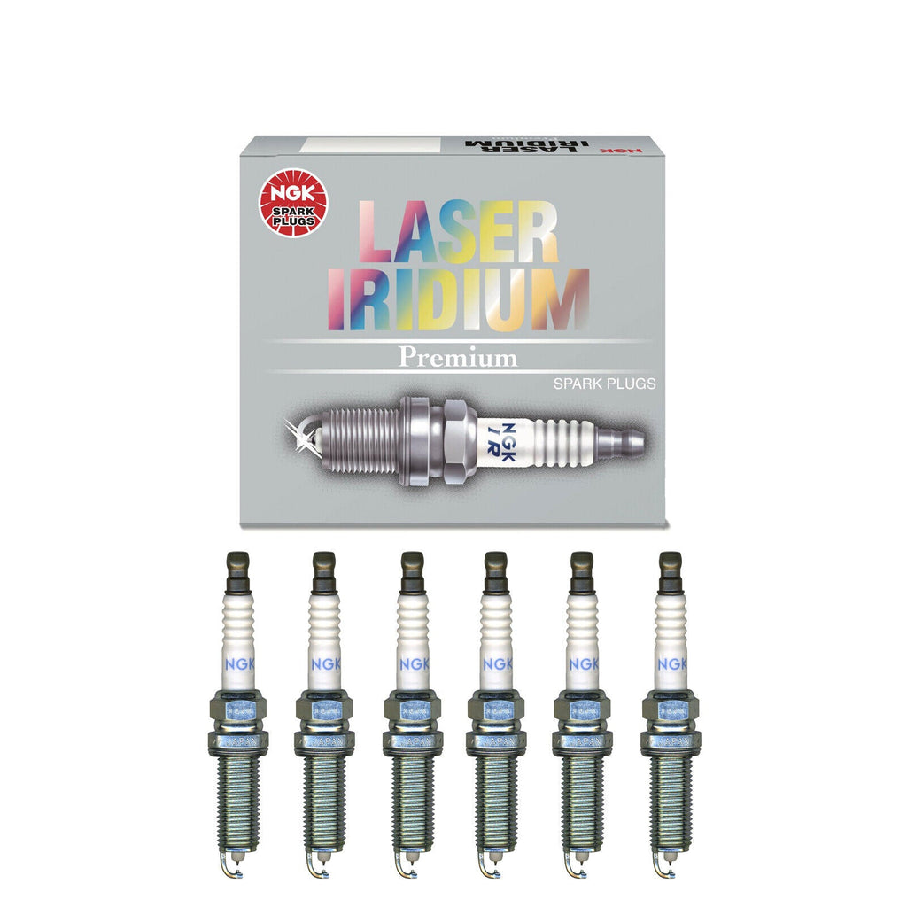 NGK Laser Iridium Spark Plug 6PCS for Infiniti Nissan 370Z M37 Q50 Q60 DF8H11B