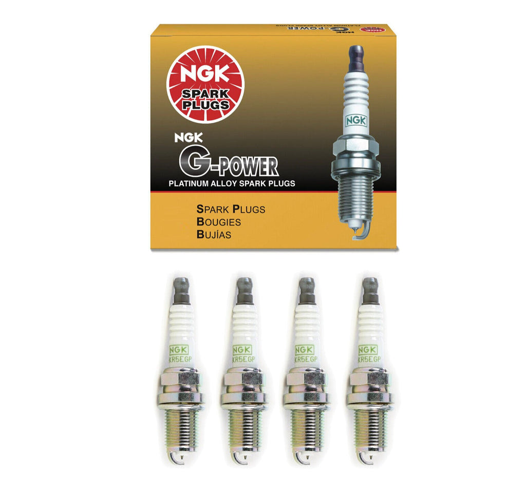 NGK G-Power Platinum Spark Plug Set 4PCS. 7090 BKR5EGP