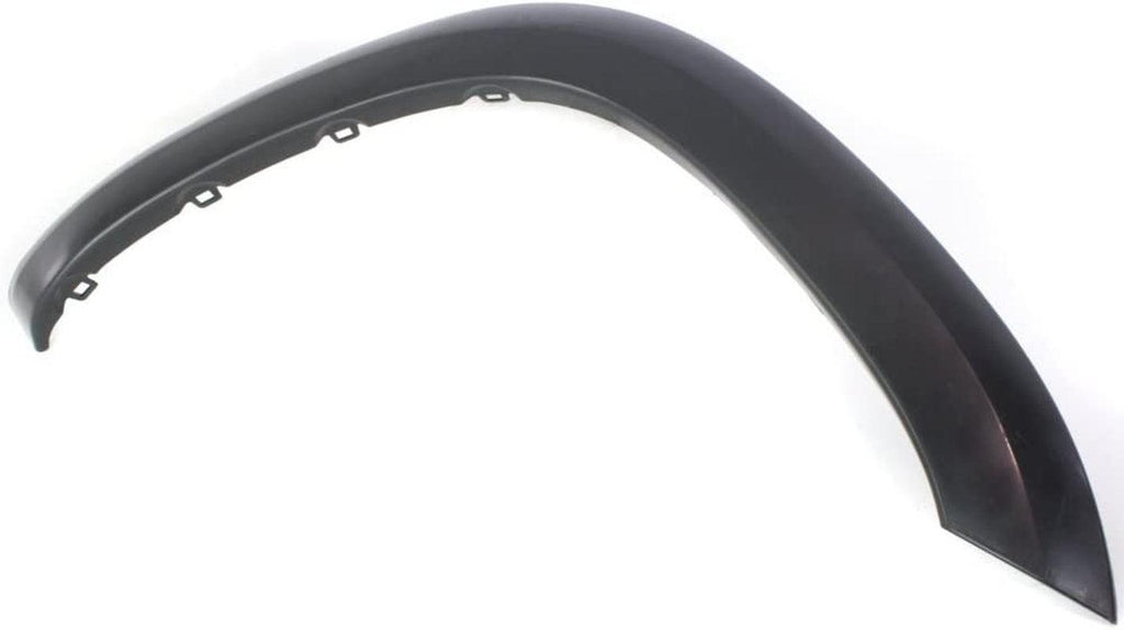 Evan-Fischer Fender Flare Compatible with Toyota RAV-4 06-12 Front RH Trim Flare Black