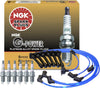 NGK Wire & 6 G-Power Platinum Spark Plugs Kit for Acura Honda 3.0 V6