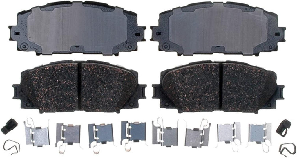 Gold 17D1184CH Ceramic Front Disc Brake Pad Set