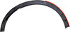 Rear, Driver Side Fender Trim Compatible with 2018-2021 Toyota C-HR Direct Fit, Textured Black, Plastic