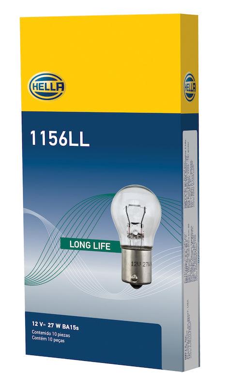 HELLA 1156LL Long Life Series Incandescent Miniature Light Bulb - greatparts