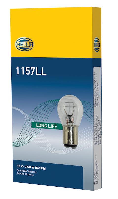 HELLA 1157LL Long Life Series Incandescent Miniature Light Bulb - greatparts