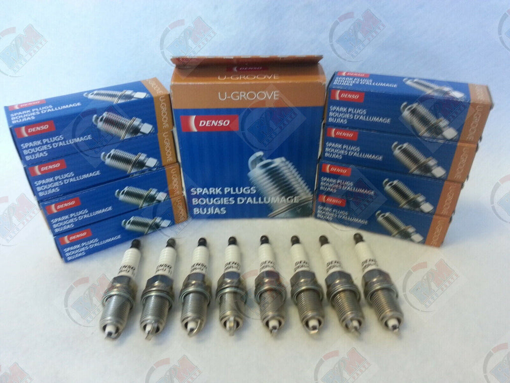 8 Pc Denso Standard U-Groove Spark Plugs for Honda Civic 1.3L L4 2006-2010 Xq