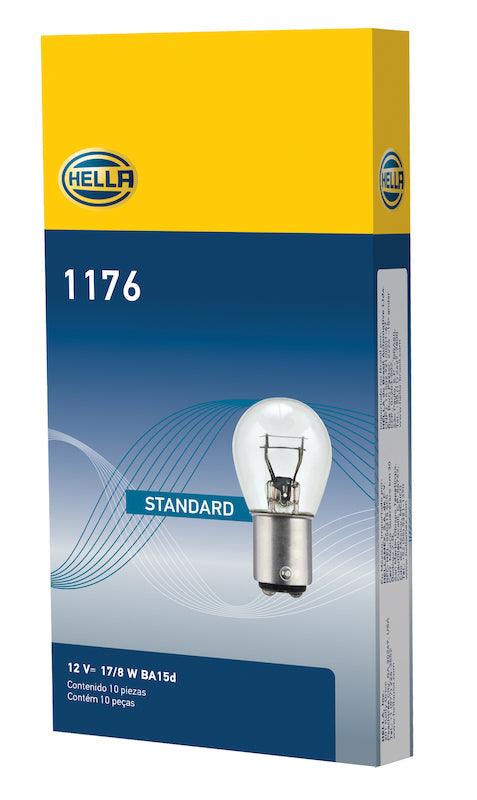 HELLA 1176 Standard Series Incandescent Miniature Light Bulb - greatparts