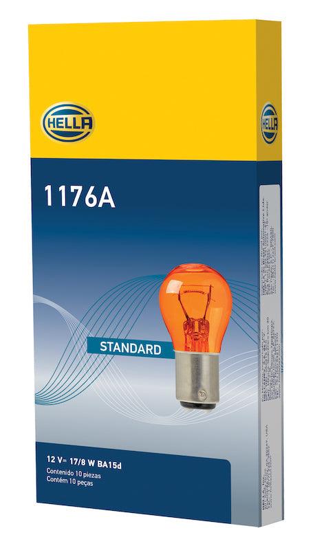 HELLA 1176A Standard Series Incandescent Miniature Light Bulb - greatparts