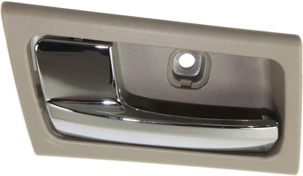 for Mercury Grand Marquis Interior Door Handle 2003-2011 Front or Rear Driver Side Gray Bezel W/Chrome Lever | Trim:All Submodels