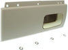 For Lincoln Town Car Interior Door Handle Rear, Passenger Side Beige Bezel with Chrome/Gold Lever (2003-2011) | Trim:All Submodels