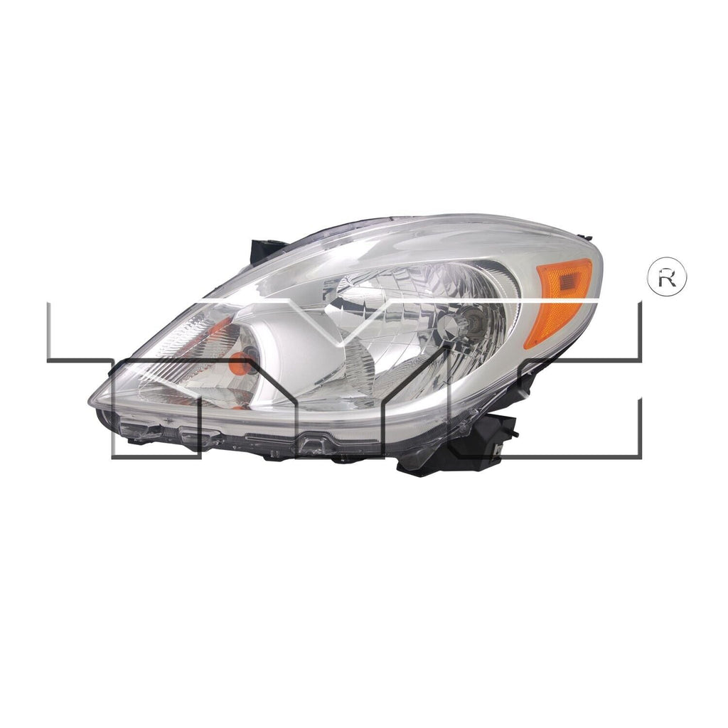 TYC Headlight Assembly for 12-14 Nissan Versa 20-9220-00