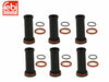 For Porsche 911 Carrera Boxster 986 996 Set of 6 Spark Plug Tubes Febi Bilstein