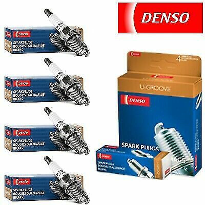 4 Pcs Standard Spark Plugs Denso for FORD FOCUS 2008-2010 L4-2.0L