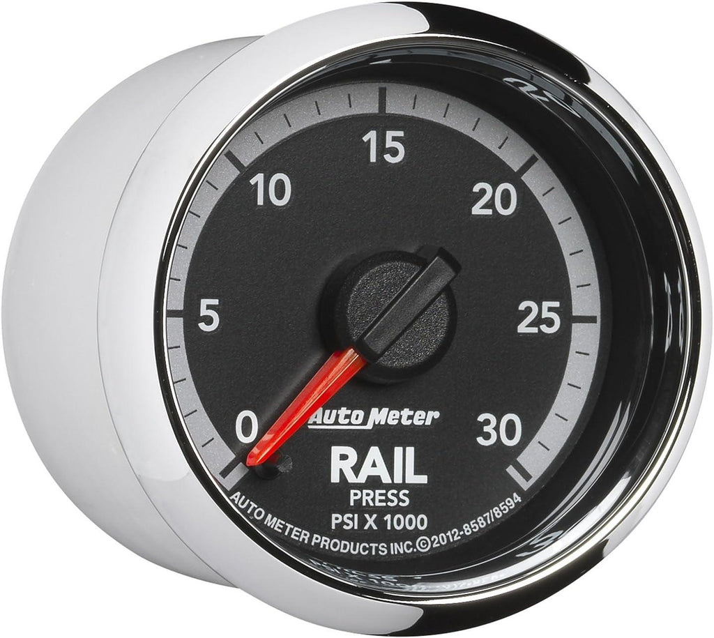 8594 Factory Match 2-1/16" Electric Fuel Rail Pressure Gauge (0-30K PSI, 52.4Mm)