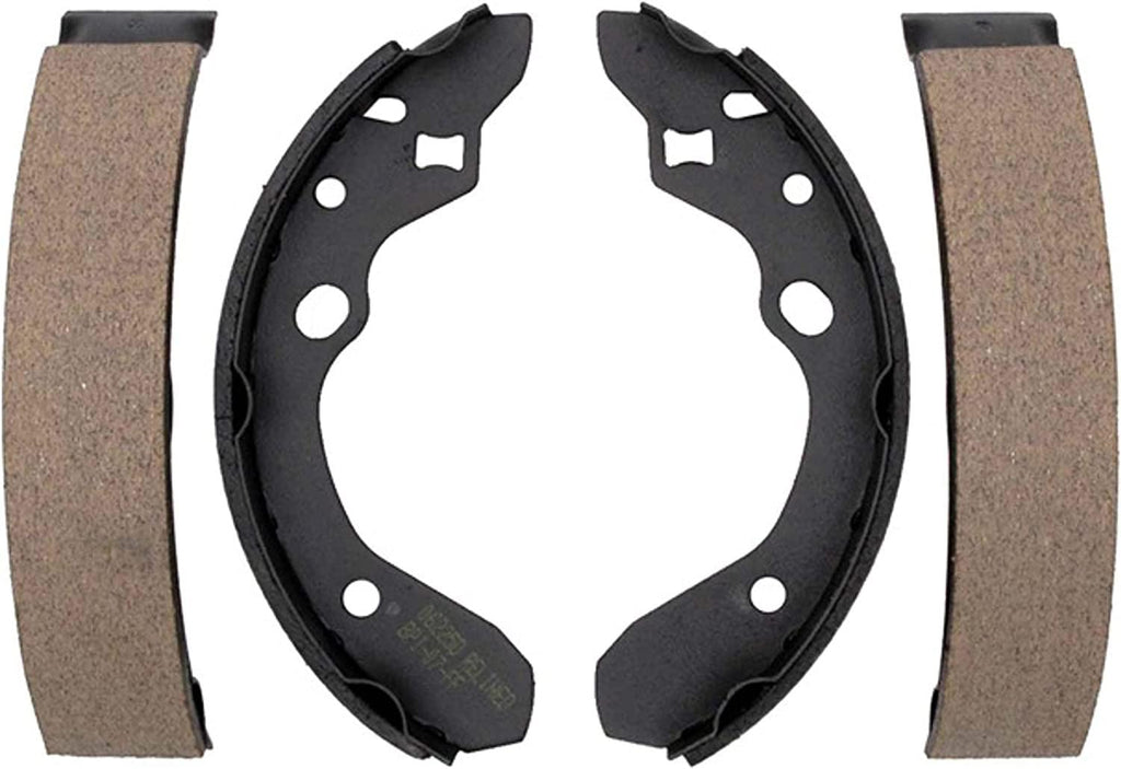 Silver 14659B Bonded Rear Drum Brake Shoe Set