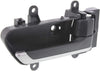 For Nissan Murano Interior Door Handle Front or Rear, Passenger Side Black (2003-2005) | with Door Lock Button| Trim: SE/SL/S