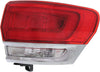 For Jeep Grand-Cherokee Tail Light 2014-2017 Passenger Side LED | Rear | Laredo/Limited/Overland/Summit | Shiny Chrome Trim | CH2805106 | 68110016AC