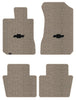 Lloyd Berber Front & Rear Mats for '99-04 Tracker W/Black Filled Chevy Bowtie