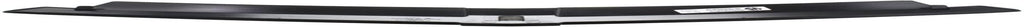 Evan-Fischer Grille Molding Compatible with Chevrolet Cavalier 03-05 Black Plastic