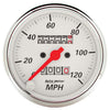 3-1/8 in. SPEEDOMETER 0-120 MPH ARCTIC WHITE - greatparts