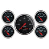 5 PC. GAUGE KIT 3-3/8 in. & 2-1/16 in. GPS SPEEDOMETER DESIGNER BLACK - greatparts