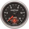 3667 Sport-Comp II 2-1/16" 0-15 PSI Full Sweep Electric Fuel Pressure Peak and Warn Gauge with Electronic Control