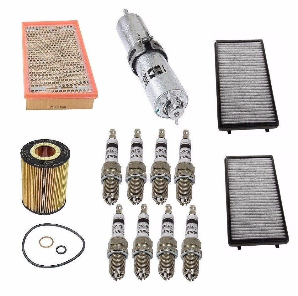 OEM Tune up Kit & Air Fuel Oil Filters & Spark Plugs for BMW E65 E66 745I 745Li