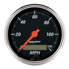 3-1/8 in. SPEEDOMETER 0-120 MPH DESIGNER BLACK - greatparts