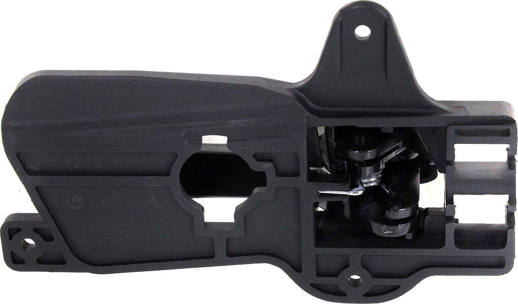 Interior Door Handle Compatible with Elantra 09-12 Rear LH inside Black Touring Model