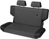 3943915 Black Denim Trailmax II Rear Fold-N-Tumble Seat - Jeep 1997-2006 Wrangler