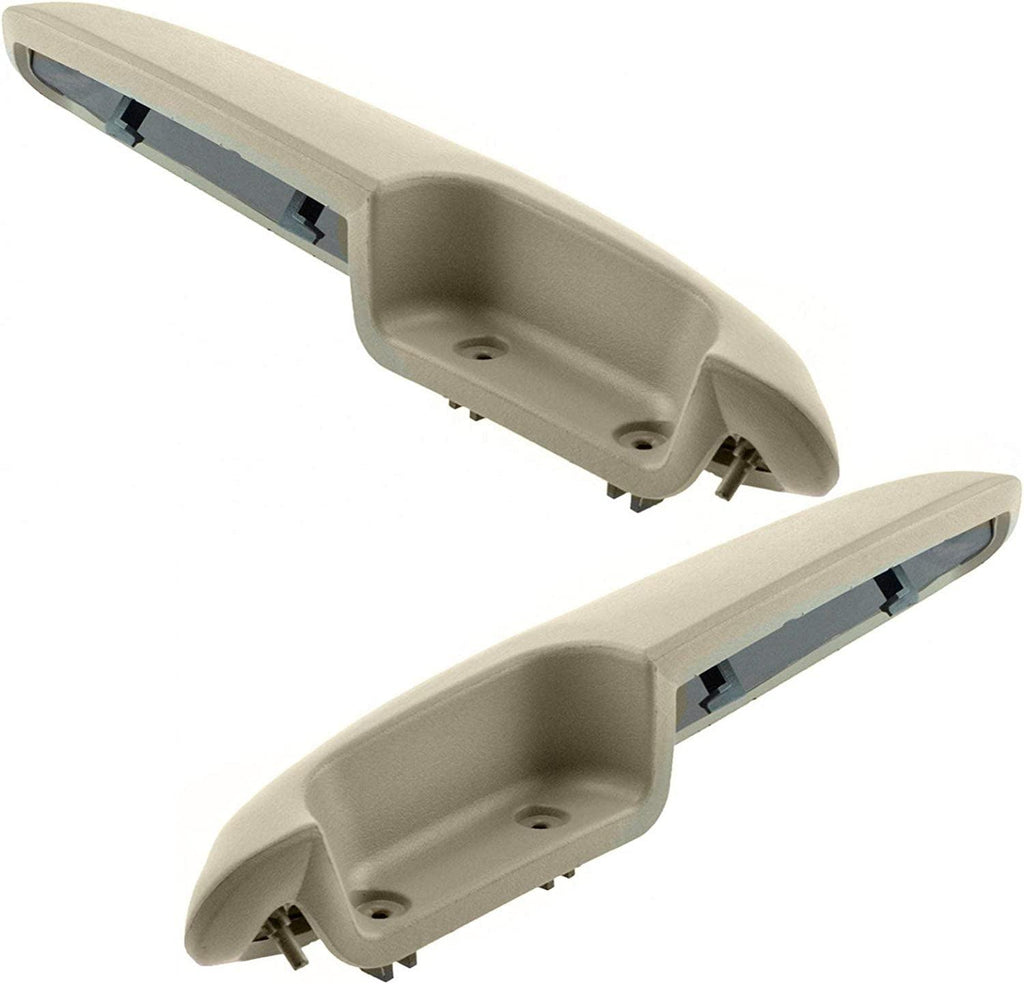 Door Armrest Tan Front Driver & Passenger Pair Compatible with GM Pickup SUV