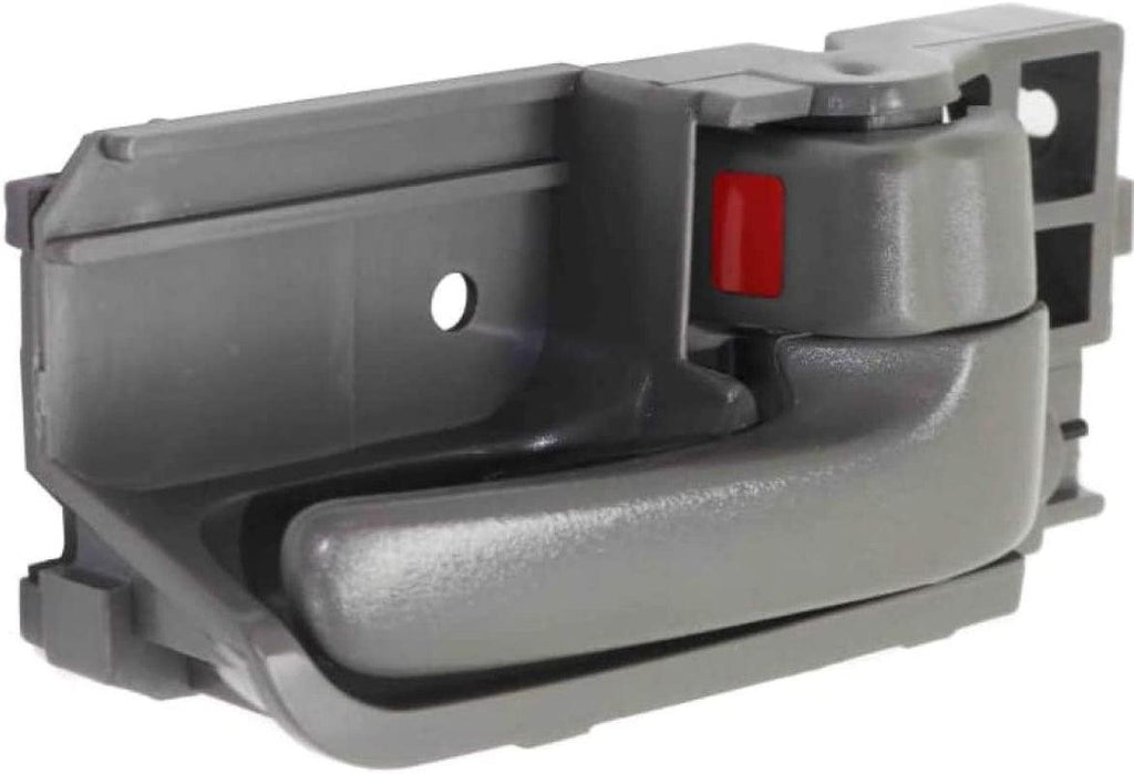 for Toyota Tacoma Interior Door Handle Front, Passenger Side Gray (2005-2012) | with Door Lock Button | Trim: Base/Pre Runner/X-Runner | TO1353136 | 6920502100B0