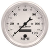 5 in. SPEEDOMETER 0-120 MPH OLD-TYME WHITE - greatparts