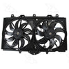 Four Seasons Dual Radiator and Condenser Fan Assembly for 14-17 Q50 76398