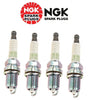 Set of 4 NGK ZFR5FGP 7098 G-Power Platinum Spark Plugs