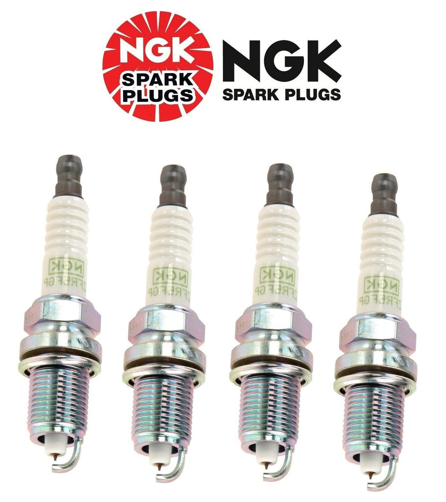 Set of 4 NGK ZFR5FGP 7098 G-Power Platinum Spark Plugs