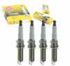 4 Pc NGK G-Power Spark Plugs Compatible with Mitsubishi Galant 2.4L L4 2004-2012