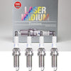 Genuine NGK Laser Iridium Spark Plugs 4PCS for Dodge Dart/ Jeep Cherokee Compass