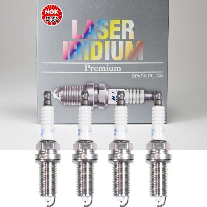 Genuine NGK Laser Iridium Spark Plugs 4PCS for Dodge Dart/ Jeep Cherokee Compass