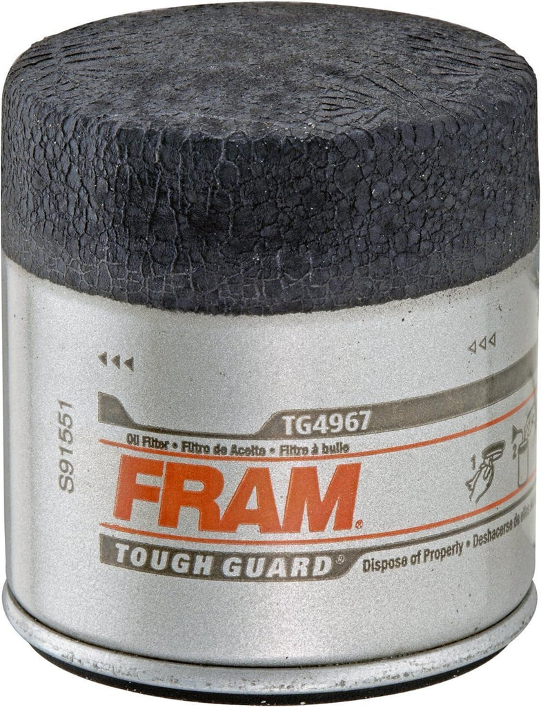 TG4967 Tough Guard Passenger Car Spin-On Oil Filter (Pack of 2)