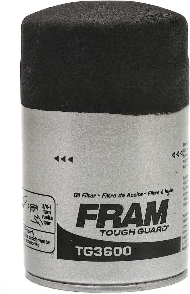 Tough Guard Replacement Oil Filter TG3600, Designed for Interval Full-Flow Changes Lasting up to 15K Miles