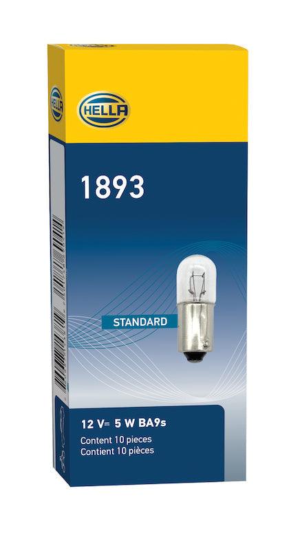 HELLA 1893 Standard Series Incandescent Miniature Light Bulb - greatparts