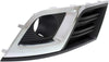 for Chevy Traverse Fog Light Cover 2013 14 15 16 2017 Driver Side | Black/Chrome | DOT/SAE Compliance | GM1038148 | 20988619