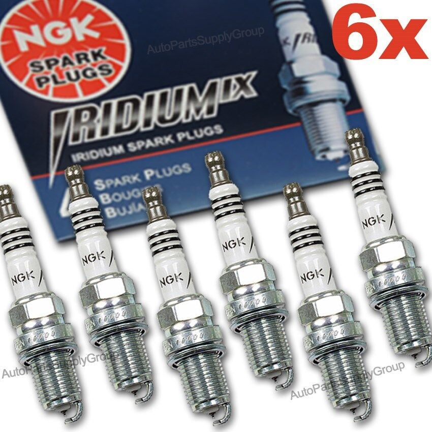 6 X NGK Iridium IX Spark Plug Set Chevy, GMC, Mazda, Ford V6 NICE! LTR5IX-11