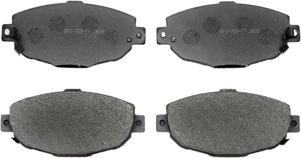 Gold 17D571 Organic Front Disc Brake Pad Set