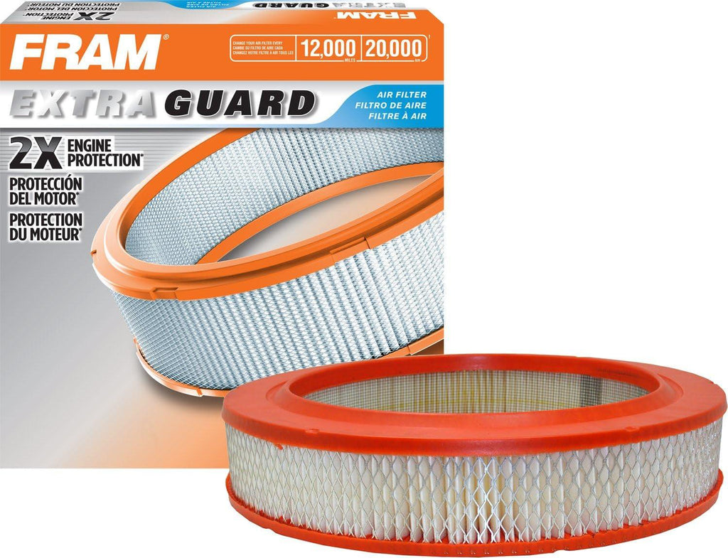 FRAM Extra Guard round Plastisol Engine Air Filter Replacement, Easy Install W/ Advanced Engine Protection and Optimal Performance, CA6334